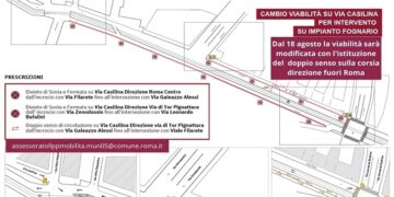 Via Casilina, dal 18 agosto cambia la viabilità: ecco come