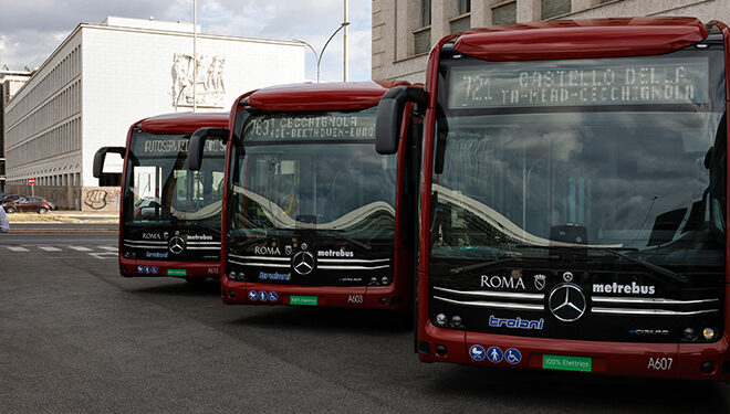 Rapporto Istat sull’Ambiente urbano: a Roma raddoppiati i bus a basse emissioni