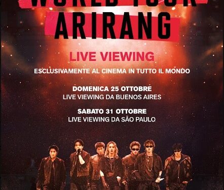 Ad ottobre due nuovi appuntamenti al cinema con i Bts