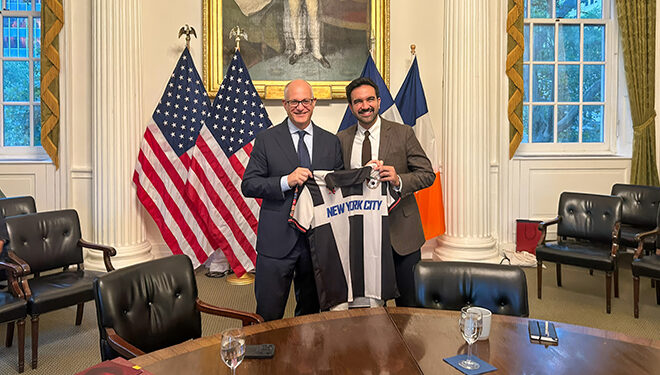 New York, incontro tra i sindaci Gualtieri e Mamdani: “Dialogo e collaborazione”