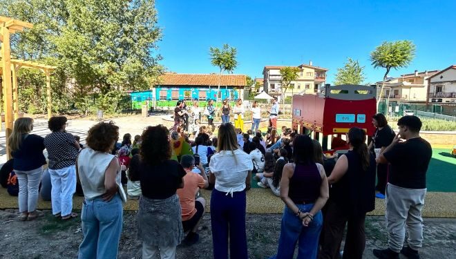 Municipio XV, completata la prima piazza pubblica di Osteria Nuova