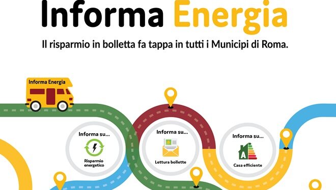 “Informa Energia”, le nuove tappe nei Municipi dello sportello mobile