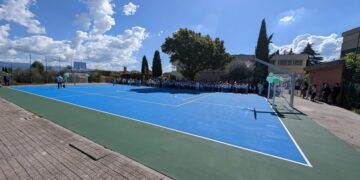 Castelverde, rinasce il campo polivalente della scuola “Città Sant’Angelo”