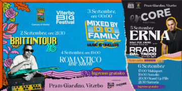 Viterbo Big Festival 2026, presentato il programma: da domani cinque giorni di musica e spettacolo