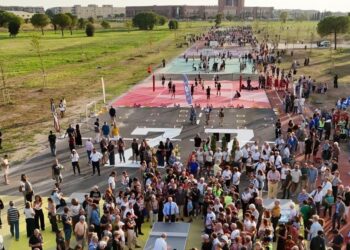 Il Parco di Centocelle adesso è realtà: inaugurati il playground e la piazza alberata