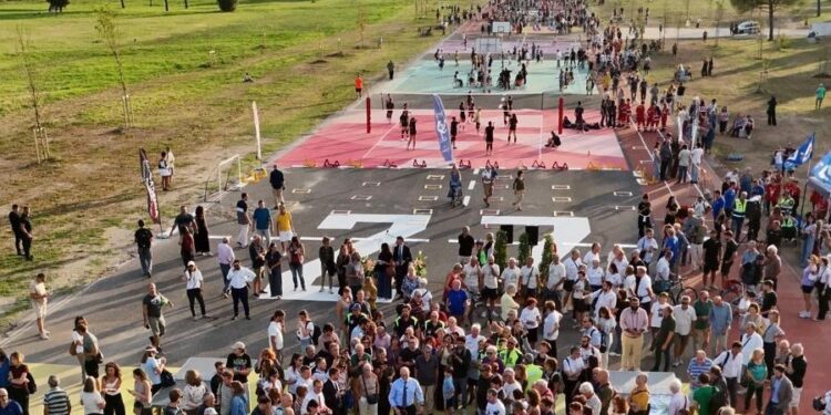 Il Parco di Centocelle adesso è realtà: inaugurati il playground e la piazza alberata