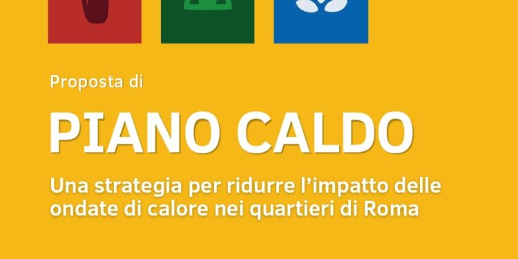 “Piano Caldo”, il 3 ottobre il primo evento della consultazione pubblica