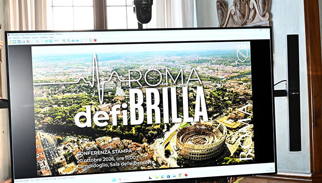 Salute, nasce “Roma defiBrilla”: per una città sempre più cardioprotetta