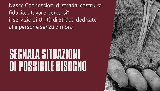 Municipio V, al via l’Unità di Strada per persone senza dimora