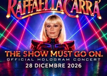 A Roma l’official hologram concert di Raffaella Carrà