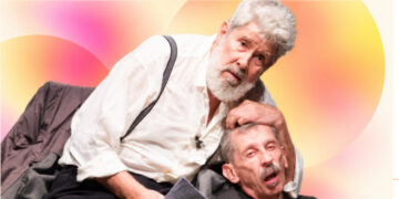 Alessandro Benvenuti e Roberto Abbiati cavalcano in chiave ironica Re Lear