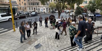 Municipio V, alla scuola Pisacane una nuova piazza per i bambini